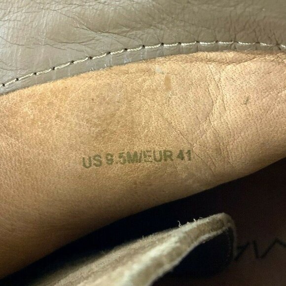 Via Spiga Womens Tan Suede Lace-Up Wedge Heel Booties Size 9.5 - Picture 10 of 12